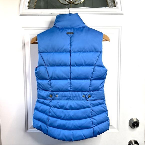 Lilly Pulitzer Isabelle Puffer Vest Blue Size XS - Picture 8 of 14